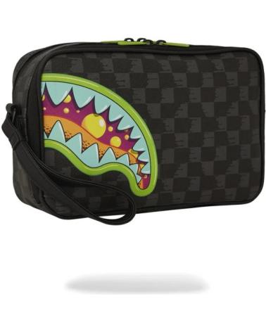 SPRAYGROUND KULTURBEUTEL SLIME TAKEOVER KAROS SCHWARZ NEGRO