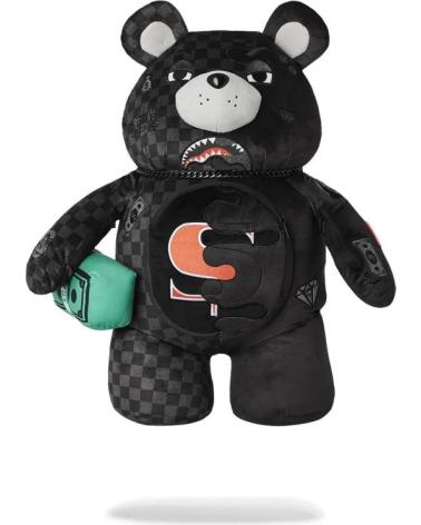 SPRAYGROUND MOCHILA URSO UNFINISHED SHARK TEDDY BEAR - DESIGN ÚNICO MULTICOLOR MULTICOLOR