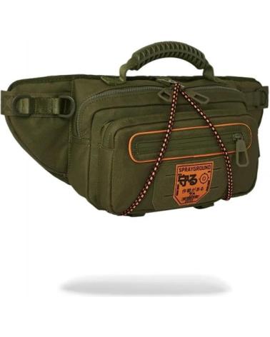 SPRAYGROUND SPEC OPS GLOBAL HAWK CROSSBODY CARGO BAUCHTASCHE GRÜN VERDOSO