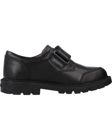 CHAUSSURES HABILLÉES GEOX SHAYLAX J C9999 NOIRES POUR ENFANT AVEC FERMETURE AUTO-AGRIPPANTE C9999