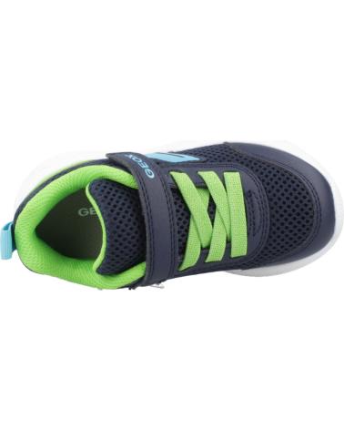 BASKETS DÉCONTRACTÉES GEOX SPRINTYE B C0749 BLEUES POUR ENFANT AVEC VELCRO RESPIRANT C0749