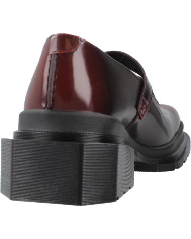 DR. MARTENS MAYBOLE MJ SHOES FOR WOMEN - DARK CHERRY BLACK