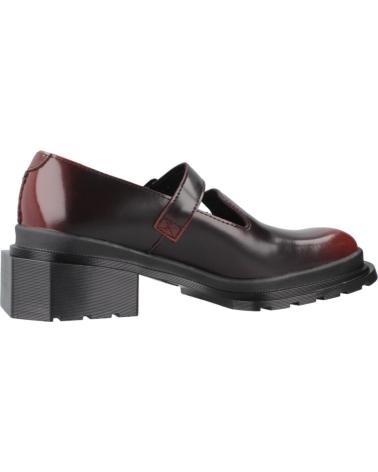 DR. MARTENS MAYBOLE MJ SHOES FOR WOMEN - DARK CHERRY BLACK