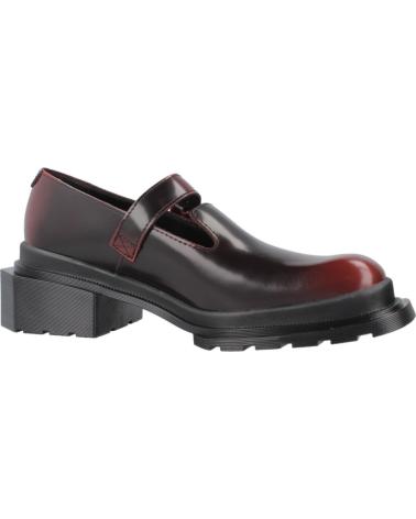 DR. MARTENS MAYBOLE MJ SHOES FOR WOMEN - DARK CHERRY BLACK