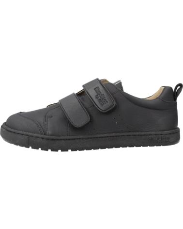 ZAPATILLAS BLANDITOS RIOBD NEGRAS CON CIERRE ADHERENTE PARA NIÑO NEGRO