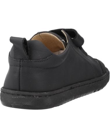 ZAPATILLAS BLANDITOS RIOBD NEGRAS CON CIERRE ADHERENTE PARA NIÑO NEGRO