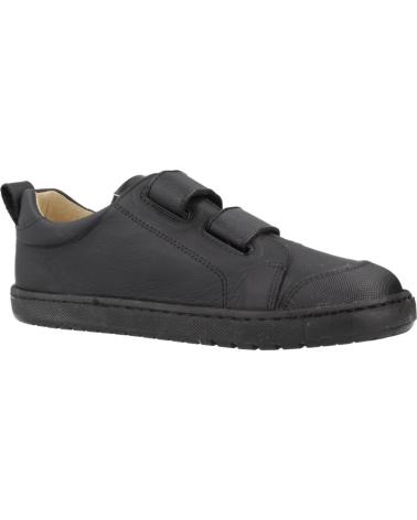 ZAPATILLAS BLANDITOS RIOBD NEGRAS CON CIERRE ADHERENTE PARA NIÑO NEGRO