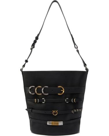 Accueil-PINKO-BOLSOS-MUJER-MODELO-BELTS-BUCKET-VITE-COLOR-NEGRO-Z99A