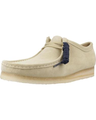 CLARKS WALLABEE MAPLE BEIGE MAPLE