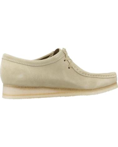 CLARKS WALLABEE MAPLE BEIGE MAPLE