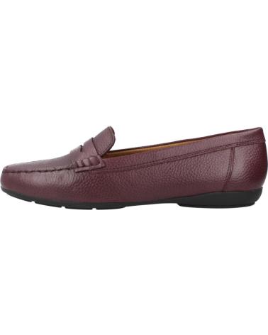 MOCASSINS EN CUIR GEOX D ANNYTAH MOC MARRON C7011 C7011