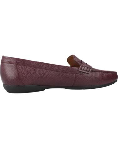 MOCASSINS EN CUIR GEOX D ANNYTAH MOC MARRON C7011 C7011