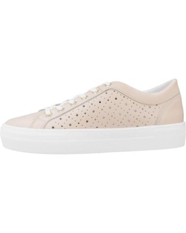 BASKETS GEOX D CLAUDIN C8156 ROSES AVEC DESIGN PERFORÉ C8156