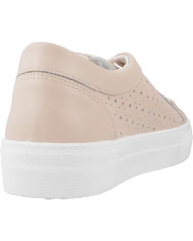 BASKETS GEOX D CLAUDIN C8156 ROSES AVEC DESIGN PERFORÉ C8156