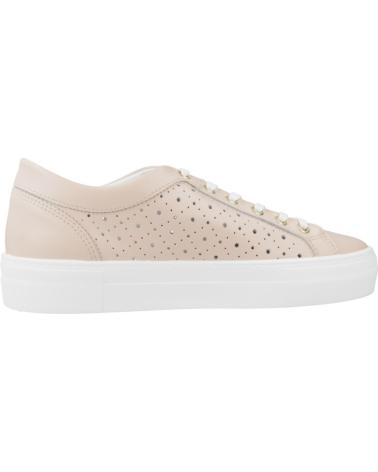 BASKETS GEOX D CLAUDIN C8156 ROSES AVEC DESIGN PERFORÉ C8156