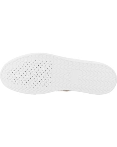 BASKETS GEOX D CLAUDIN C8156 ROSES AVEC DESIGN PERFORÉ C8156