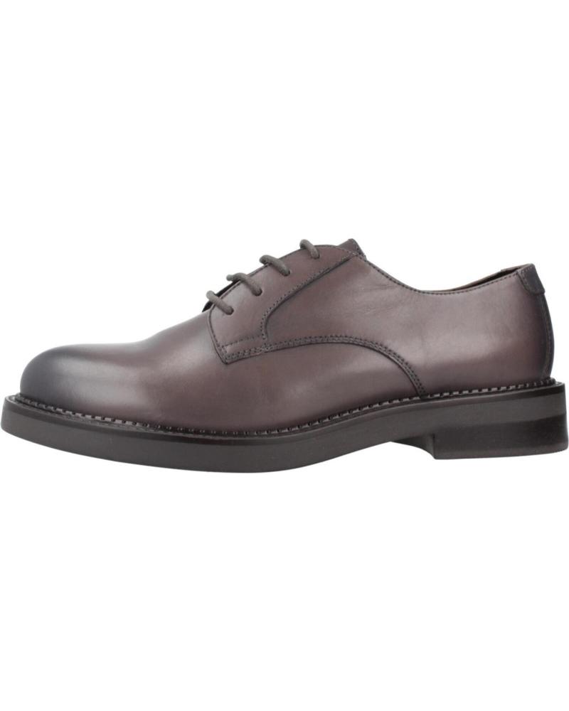 CHAUSSURES DERBY GEOX SERILDA D C6029 MARRON EN CUIR C6029