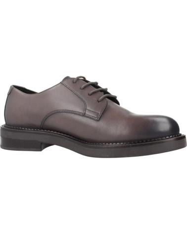 CHAUSSURES DERBY GEOX SERILDA D C6029 MARRON EN CUIR C6029