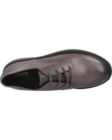 CHAUSSURES DERBY GEOX SERILDA D C6029 MARRON EN CUIR C6029