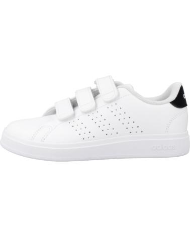UNISEX ADIDAS ADVANTAGE BASE 2.0 IH8122 SNEAKER WEISS MIT KLETTVERSCHLUSS MULTICOLOR
