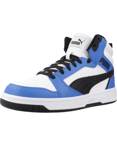 PUMA REBOUND V6 MID JR BIANCHE WHITE