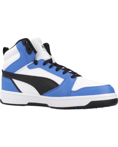 PUMA REBOUND V6 MID JR BIANCHE WHITE