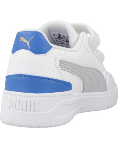 BASKETS PUMA SHUFFLE DOWNTOWN LO V PS BLANCHES POUR GARÇON WHITE