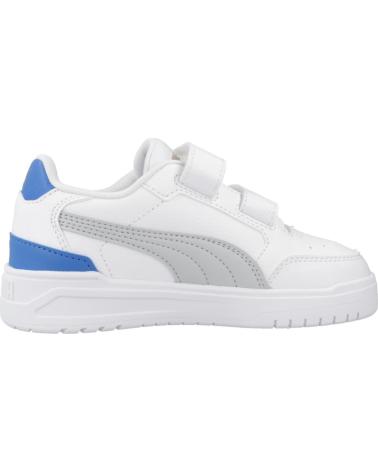 BASKETS PUMA SHUFFLE DOWNTOWN LO V PS BLANCHES POUR GARÇON WHITE