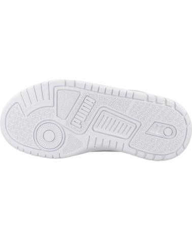 BASKETS PUMA SHUFFLE DOWNTOWN LO V PS BLANCHES POUR GARÇON WHITE