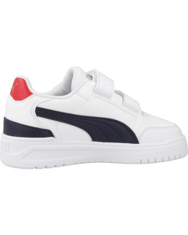 PUMA SHUFFLE DOWNTOWN LO V PS - TÊNIS BRANCOS WHITE