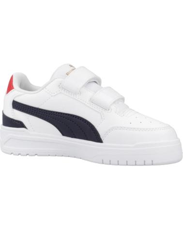 PUMA SHUFFLE DOWNTOWN LO V PS - TÊNIS BRANCOS WHITE