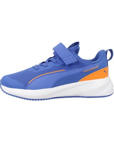 SCARPE DA GINNASTICA PUMA FLYER 3 AC PS BLU CON DETTAGLI ARANCIONI BLUE