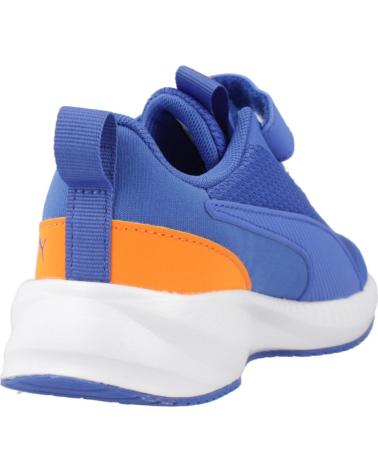 TÊNIS PUMA FLYER 3 AC PS AZUL COM DETALHES LARANJA BLUE