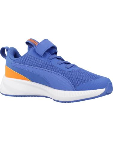 TÊNIS PUMA FLYER 3 AC PS AZUL COM DETALHES LARANJA BLUE