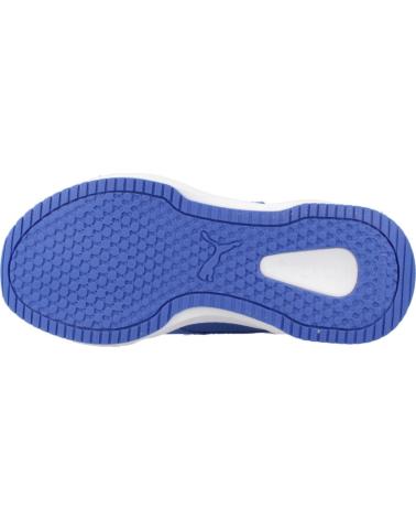 TÊNIS PUMA FLYER 3 AC PS AZUL COM DETALHES LARANJA BLUE