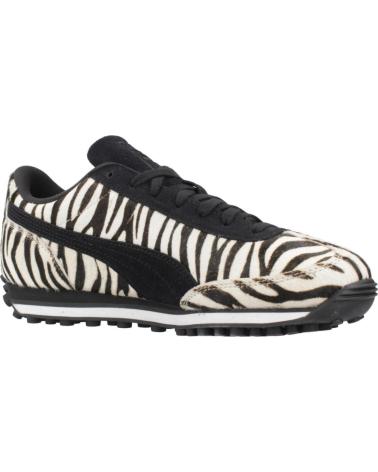 BASKETS PUMA EASY RIDER ZEBRA WNS IMPRIMÉ ANIMAL ZÈBRE BLANC ET NOIR WHTBLK