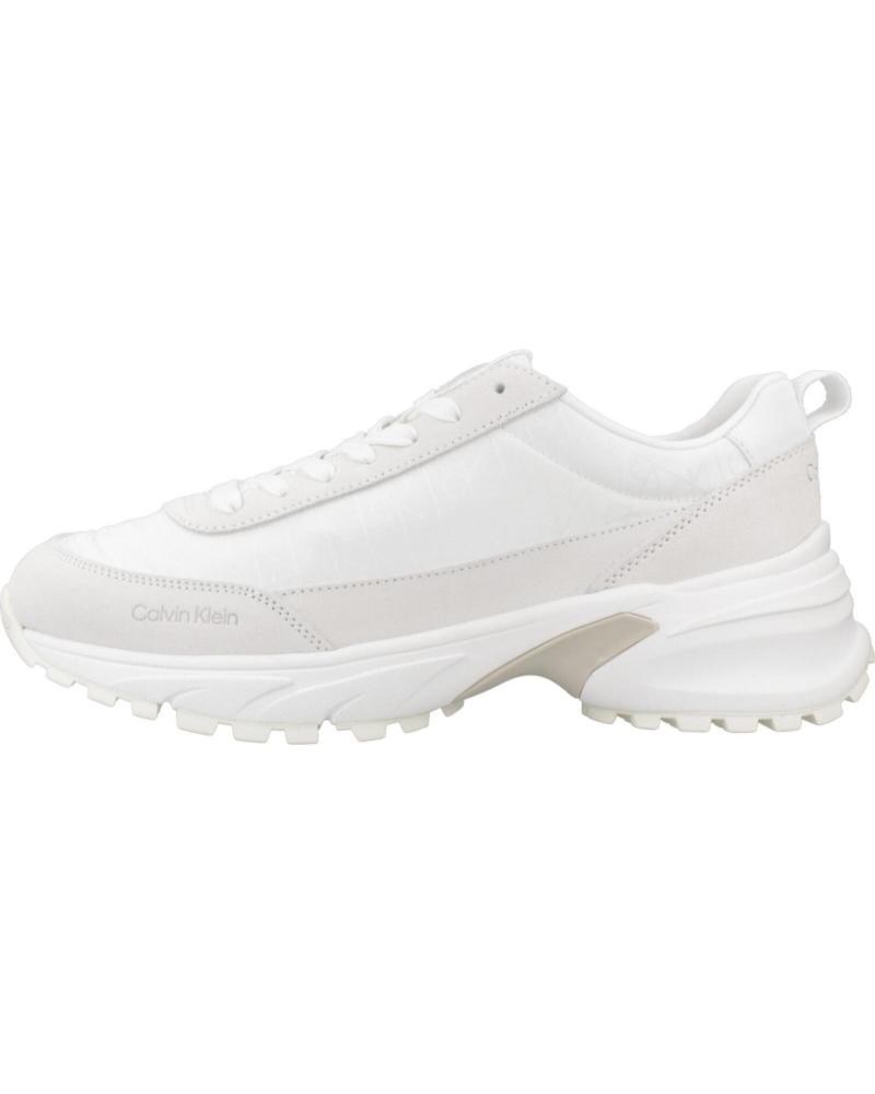 CALVIN KLEIN HIKE RUNNER NY-SU SNEAKER WEISS WHITE