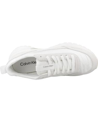 CALVIN KLEIN HIKE RUNNER NY-SU SNEAKER WEISS WHITE