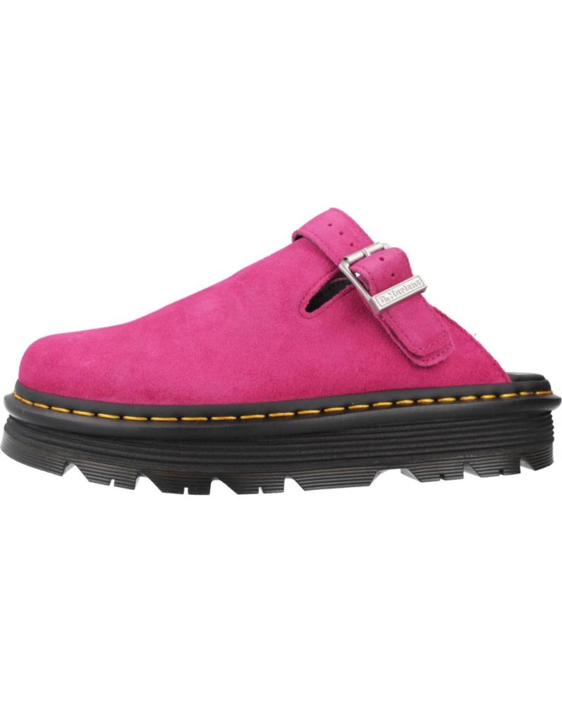 DR. MARTENS ZEBZAG MULE CLOGS PINK PINK