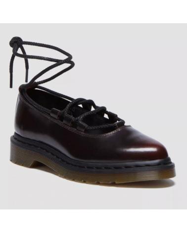 DR. MARTENS ELPHIE II - CASUAL LACE-UP SHOES IN BURGUNDY (CHRRED) CHRRED