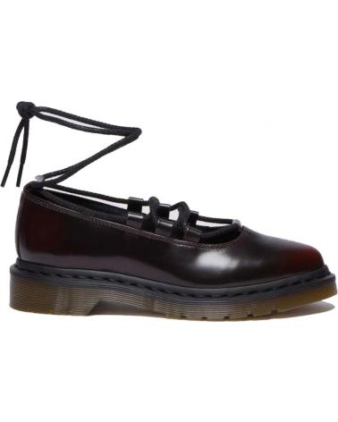 DR. MARTENS ELPHIE II - CASUAL LACE-UP SHOES IN BURGUNDY (CHRRED) CHRRED