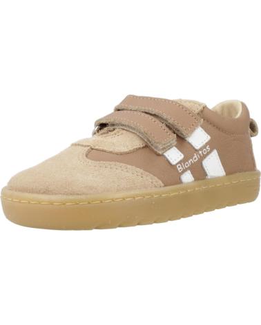 BLANDITOS LISBOABD SAND BROWN - SNEAKERS WITH HOOK-AND-LOOP CLOSURE ARENA