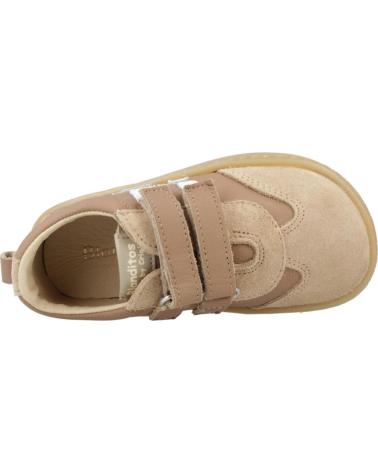 BLANDITOS LISBOABD SAND BROWN - SNEAKERS WITH HOOK-AND-LOOP CLOSURE ARENA