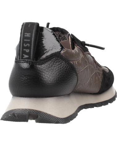 HISPANITAS ZAPATILLAS MUJER MODELO KANSAS COLOR NEGRO BLACK