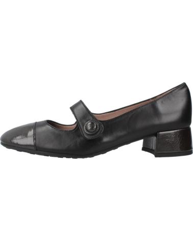 SAPATOS HISPANITAS HI254315 PRETOS COM TIRA E SALTO BLOCO BLACK