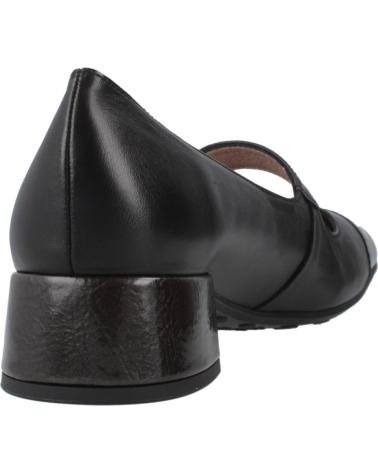 SAPATOS HISPANITAS HI254315 PRETOS COM TIRA E SALTO BLOCO BLACK