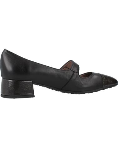 SAPATOS HISPANITAS HI254315 PRETOS COM TIRA E SALTO BLOCO BLACK