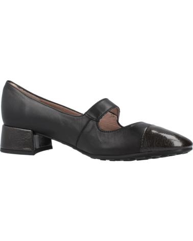 SAPATOS HISPANITAS HI254315 PRETOS COM TIRA E SALTO BLOCO BLACK
