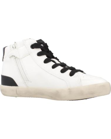 BASKETS GEOX J GISLI, BLANC - C0404 C0404