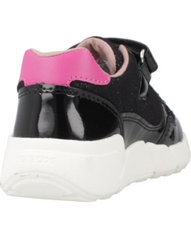 BASKETS GEOX B FLEXYPER MINI GIRL C092 NOIRES POUR FILLE C0922